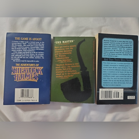 :* And Then There Were None agatha Christie and great stories of Sherlock Holmes - Picture 2 of 11